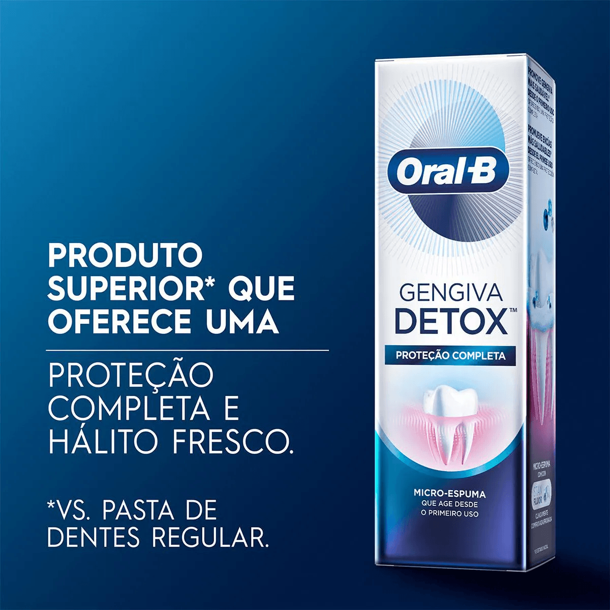 Creme Dental Oral B Gengiva Detox Deep Clean 102g - Preview 2